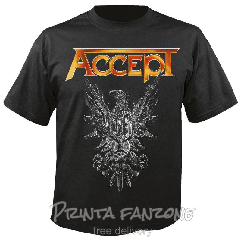 T-SHIRTS Accept, The rise of chaos, men's  t-shirt, 100% cotton, S to 5XL